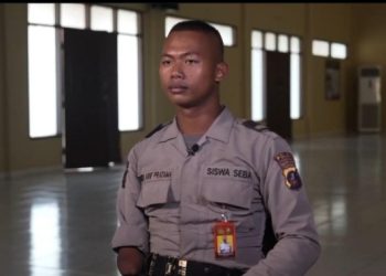 Atlet Paralimpik Ini Mengabdi untuk Negeri, Ikuti Langkah Ayah Resmi Jadi Bintara Polri