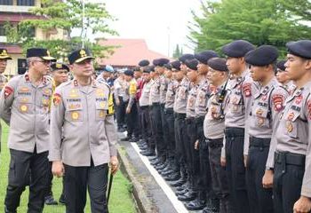 Polda Kalbar Cek Kesiapan Personel dalam Pilkada 2024