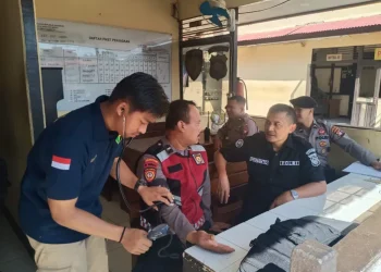 Subsatgas Dokes OMPK Polda Kalbar Rutin Cek Kesehatan Personil