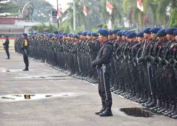 Upacara Hari Kesaktian Pancasila Satbrimob Polda Kalbar