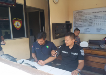 Pemeriksaan Kesehatan Personel Pengamanan Pilkada Pontianak