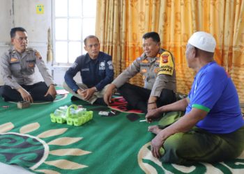 Polres Ketapang Laksanakan Kegiatan sambang di Kediaman Ketua MUI Kab. Ketapang