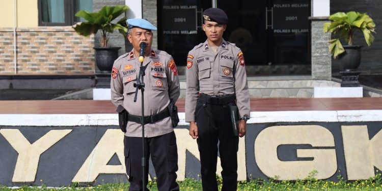 Kasie Propam Polres Melawi Ingatkan Personel Larangan Keras Perjudian