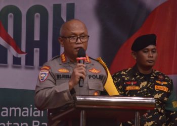 Kombespol Wirdenis Herman Hadiri Silaturahmi Kebangsaan Deklarasi Damai Pasca Pilkada 2024 di Hotel Alimoer