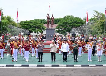 Presiden Prabowo Disambut Meriah di Pembukaan Apel Kasatwil Polri 2024