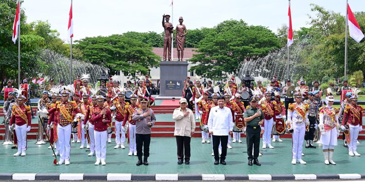 Presiden Prabowo Disambut Meriah di Pembukaan Apel Kasatwil Polri 2024