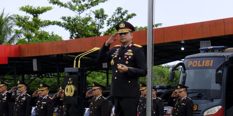 Gelorakan Bela Negara Untuk Indonesia Maju”, Polda Kalbar Laksanakan Upacara Peringatan Ke-76 Hari Bela Negara