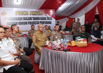 Kapolda Kalbar Ikuti Zoom Meeting Pemantauan Kamtibmas Malam Tahun Baru 2025 Bersama Kapolri