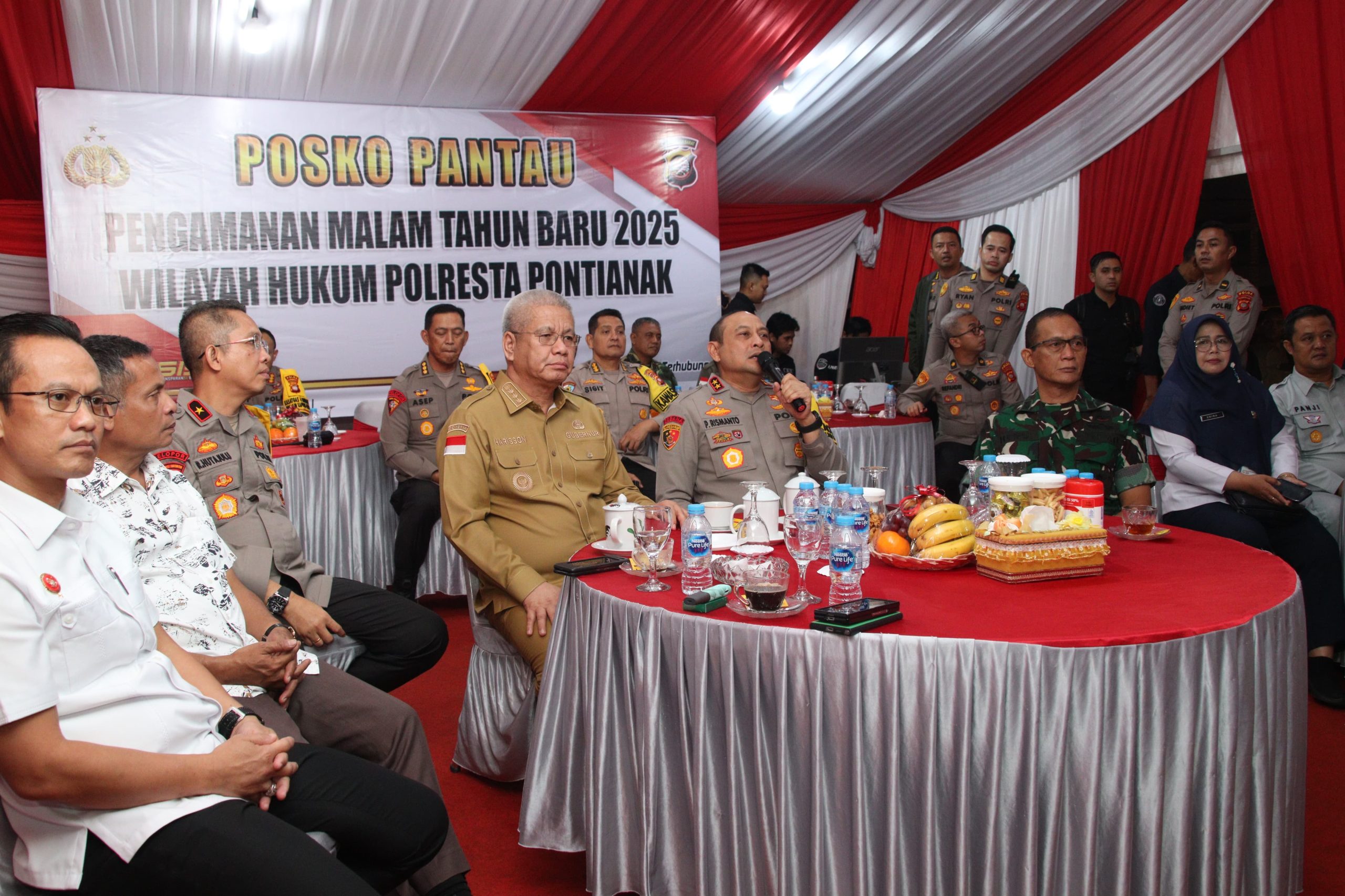Kapolda Kalbar Ikuti Zoom Meeting Pemantauan Kamtibmas Malam Tahun Baru 2025 Bersama Kapolri