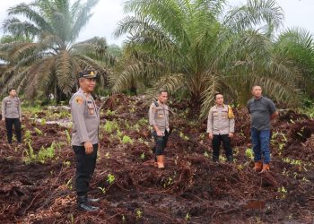 Asistensi Program Ketahanan Pangan, Kapolres Landak Apresiasi Sinergi Masyarakat dan Perusahaan