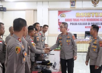 Wakapolda Kalbar Pimpin Asistensi Gugus Tugas Polri untuk Mendukung Ketahanan Pangan di Polres Bengkayang