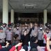 Kabagops Polresta Pontianak Pimpin Pengamanan Aksi Damai BEM SI di Kantor DPRD Prov  Kalbar