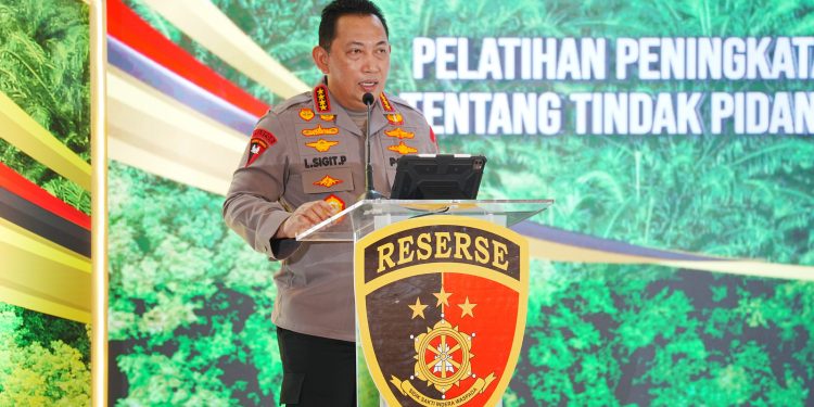 Hadiri Pelatihan Penyidik, Kapolri Minta Jajaran Cegah Potensi Kebocoran Anggaran Negara