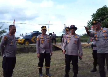 Dirpol Airud Polda Kalbar Cek Lokasi Persiapan Kegiatan Penanaman Jagung Serentak di Singkawang Selatan