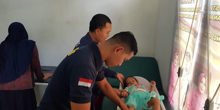 Polres Kayong Utara Laksanakan Polri Presisi Peduli Stunting
