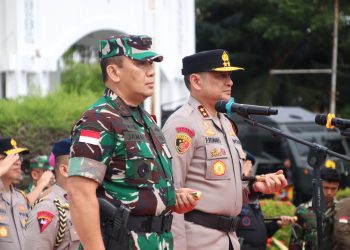 Jelang Kedatangan Wapres RI di Kota Singkawang, Polda Kalbar dan Kodam XII/Tpr Siagakan Personil Pengamanan.