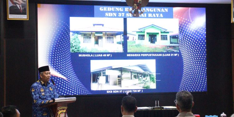 Dukung Penyediaan Satuan Pelayanan Pemenuhan Gizi (SPPG), Pemkab Kubu Raya Hibahkan Gedung Eks SDN 37 Sungai Raya Ke Polda Kalbar