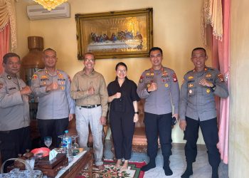 Ketua KUD Bale Yotro Sambut Hangat Kabid Humas Polda Kalbar di Desa Beloyang