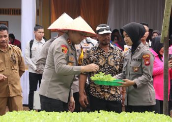 Polda Kalbar Launching Program Pekarangan Pangan Bergizi (P2B)