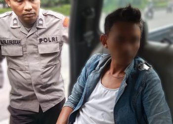 Respon Cepat! Polsek Pontianak Selatan Amankan Terduga Pelaku Premanisme di Indomaret A. Yani