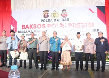 Kapolda Kalbar Laksanakan Baksos Polri Presisi Bersama Mahasiswa, BEM, dan OKP Sambut Ramadan 1446 H di Polda Kalbar