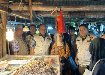 Tim Satgas Pangan Polda Kalbar Lakukan Pengecekan Stabilisasi Pasokan dan Harga Bahan Pokok di Pontianak