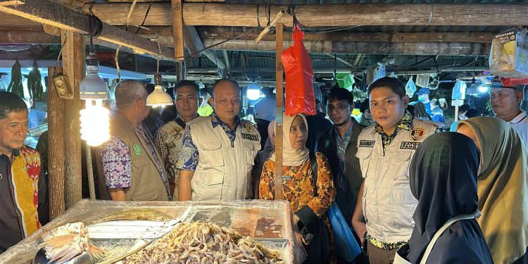 Tim Satgas Pangan Polda Kalbar Lakukan Pengecekan Stabilisasi Pasokan dan Harga Bahan Pokok di Pontianak