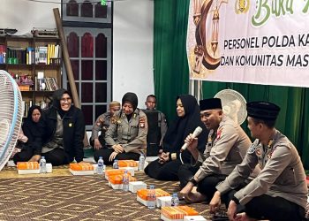 Polda Kalbar Buka Puasa Bersama Anak Yatim Piatu di Bulan Ramadhan 1446 H