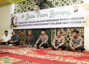 Polda Kalbar Buka Puasa Bersama Panti Asuhan dan Komunitas Masyarakat Kalbar