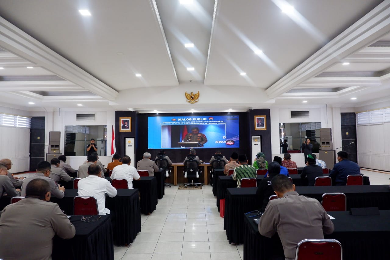 Polda Kalbar Hadiri Dialog Penguatan Internal Polri, Bahas Peran dalam Ketahanan Pangan