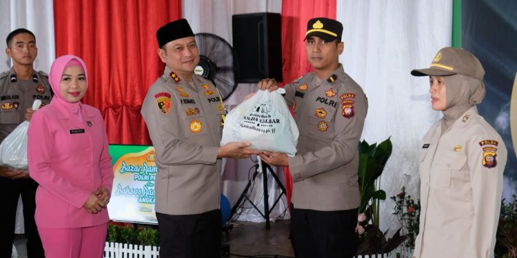 Polda Kalbar Gelar Bazar Presisi, Pererat Hubungan dengan Masyarakat dan Panti Asuhan