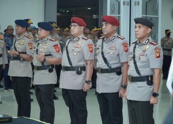 Kapolda Kalbar Pimpin Sertijab Pejabat Utama, Tingkatkan Sinergi demi Kamtibmas yang Kondusif