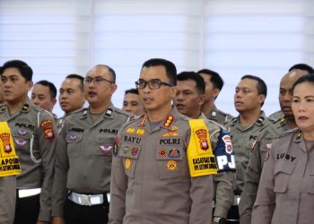 Persiapan Pengamanan Idul Fitri 1446 H, Polda Kalbar Laksanakan Latpra OPS Ketupat Kapuas 2025