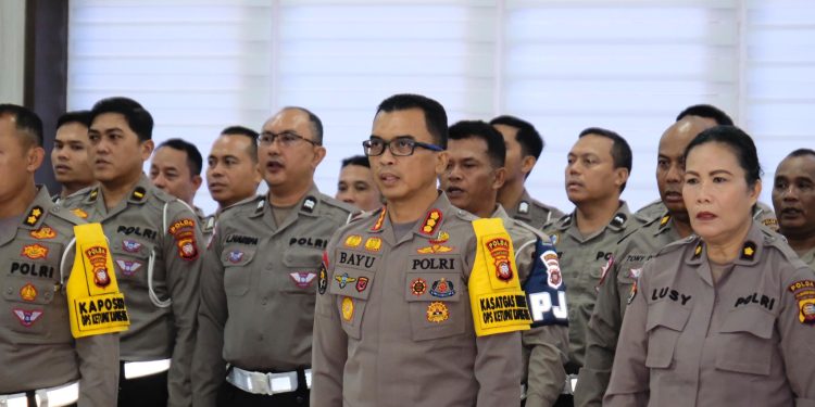 Persiapan Pengamanan Idul Fitri 1446 H, Polda Kalbar Laksanakan Latpra OPS Ketupat Kapuas 2025