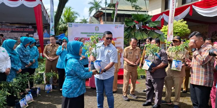 Polda Kalbar Hadiri Pembukaan Gerakan Pangan Murah di Pontianak, Upaya Kendalikan Inflasi