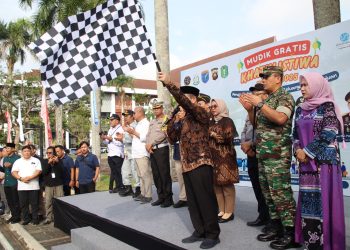 Pelepasan 1.300 Orang Peserta Mudik Gratis Khatulistiwa 2025, Aman Dan Nyaman Bersama Keluarga Sampai Tujuan