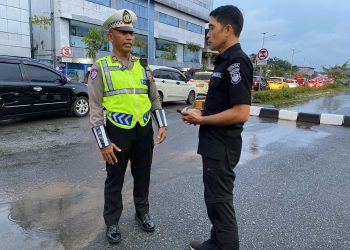 Puncak Arus Balik Mudik Lebaran Idul Fitri 1446 H, Polda Kalbar Laksanakan Pengamanan Pada Jalur Padat Lalu-lintas