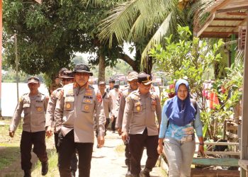 Polda Kalbar Laksanakan Asistensi Program Ketahanan Pangan di Wilayah Polsek Kapuas