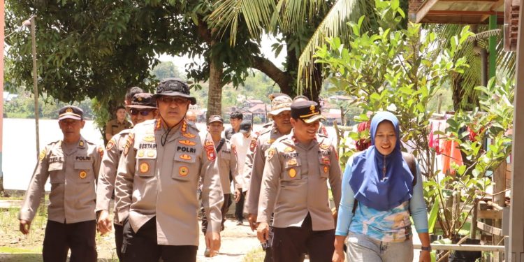 Polda Kalbar Laksanakan Asistensi Program Ketahanan Pangan di Wilayah Polsek Kapuas