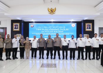 Peran Polri Dalam Menanggulangi Kejahatan Pada Media Online”, Puslitbang Polri Kunjungi Polda Kalbar