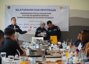 Jalin  Silaturahmi dan Aktualisasi Informasi, Kabid humas Polda Kalbar Laksanakan Kemitraan Dengan Pimpinan Media Se Kalbar