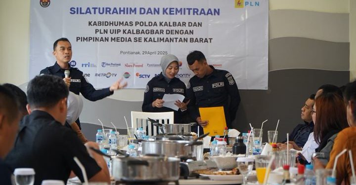 Jalin  Silaturahmi dan Aktualisasi Informasi, Kabid humas Polda Kalbar Laksanakan Kemitraan Dengan Pimpinan Media Se Kalbar