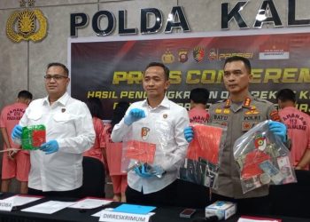 Tegas Berantas Premanisme : Polda Kalbar Ungkap 232 Kasus Kriminal, Satu Orang Ditangkap Atas Kepemilikan Senpi Rakitan