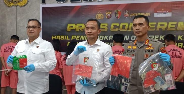 Tegas Berantas Premanisme : Polda Kalbar Ungkap 232 Kasus Kriminal, Satu Orang Ditangkap Atas Kepemilikan Senpi Rakitan