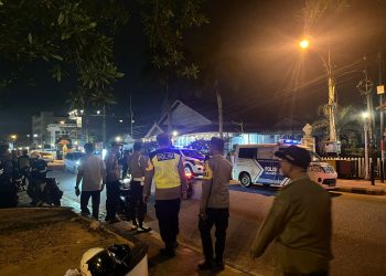 Cegah Kejahatan Jalanan, Petugas Gabungan Lakukan Patroli Bersama