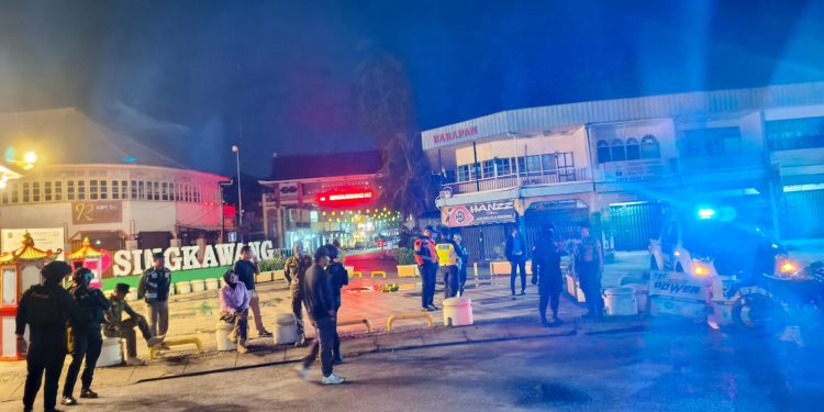 Cegah Premanisme, Tim Patroli Presisi Polres Singkawang Gencarkan Patroli Malam Hari