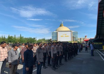 Polda Kalbar Melaksanakan Apel Persiapan Operasi Pekat Kapuas II 2025, Sasaran Premanisme dan Ormas Pengganggu Kegiatan Perekonomian di Kalimantan Barat.