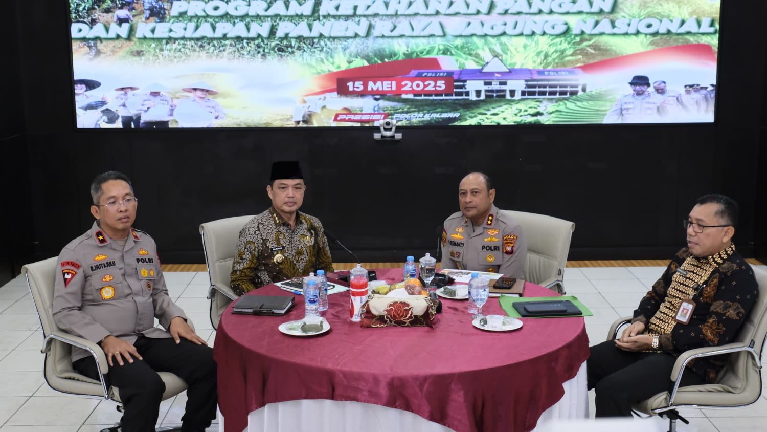 Kapolda Kalbar Laksanakan Kolaborasi Lintas Sektoral Dukung Swasembada Pangan