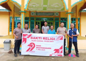 Polsek Bonti Gelar Bakti Religi, Wujud Kepedulian Polri Sambut Hari Bhayangkara Ke-79