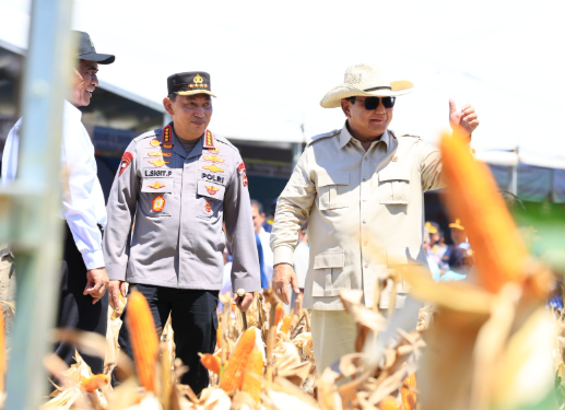 Presiden Prabowo Apresiasi Polri dan Kementan: 2026 Indonesia Stop Impor Jagung